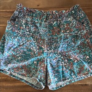 O-2 vintage Floral Patterned Women's Shorts
